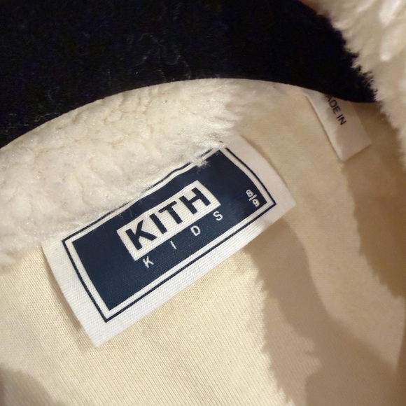Kith Kids Cream Fleece Jacket - Picture 6 of 9